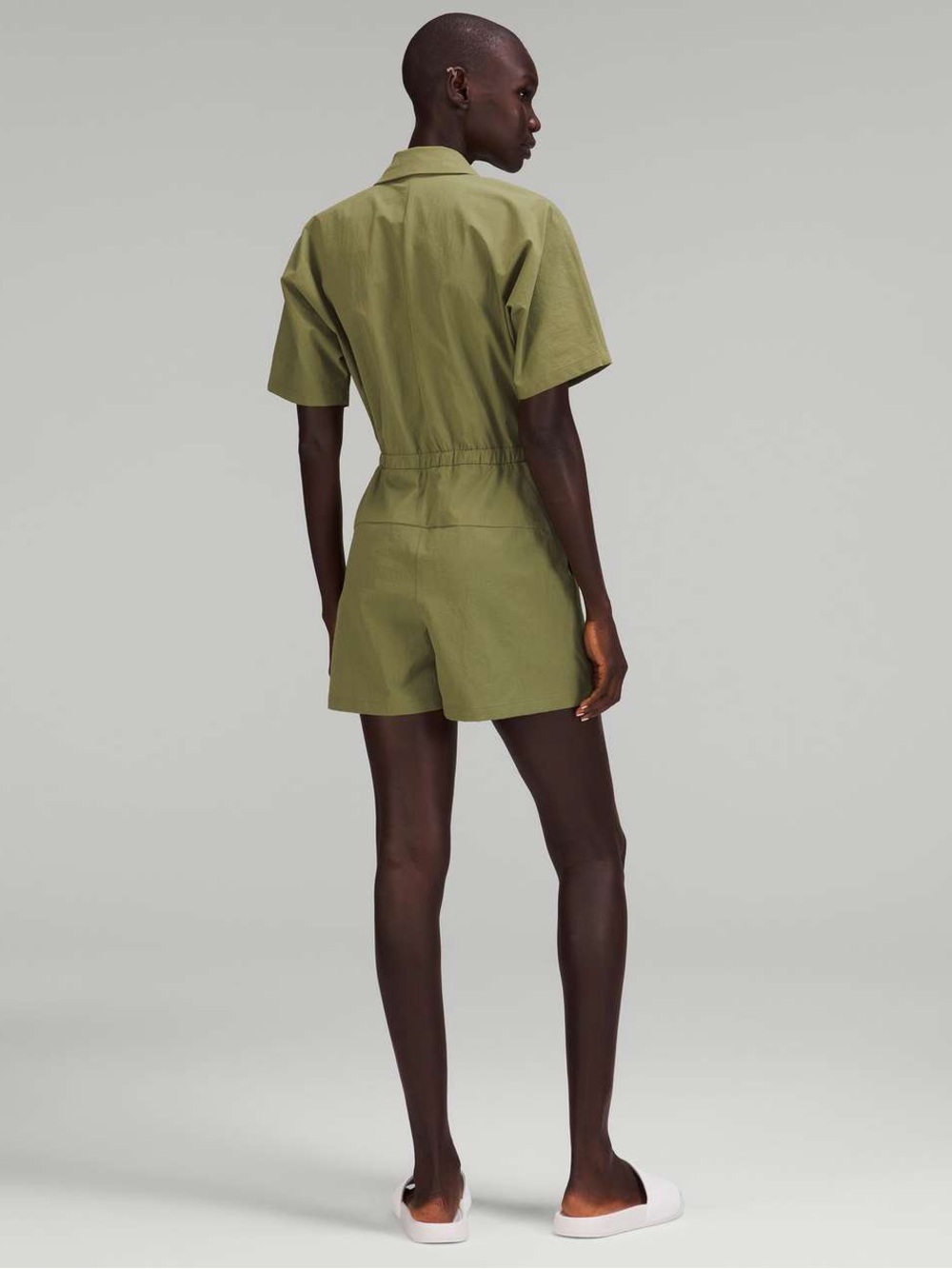 Lululemon Lab Zip-Front Collared Romper - Picture 2 of 7